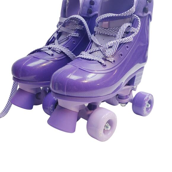 Infinity Skates Soda Pop Grape Roller-Skates Girl's M 3-6 Adjustable New Purple - Picture 10 of 14